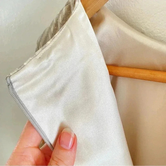 AKRIS Tweed Double Face Wool Sheath Dress Clay Sunrise Size 6 NWT - Picture 10 of 14